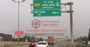 Bổ túc lái xe cao tốc bến lức-long thành