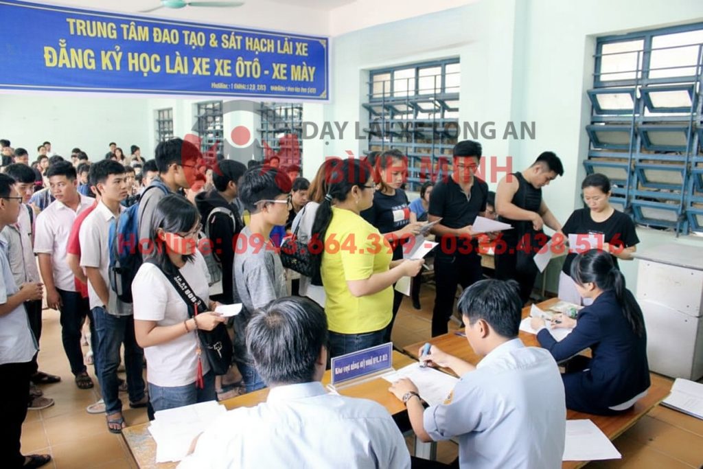 Đăng ký học lái xe Bến Lức