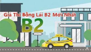 giá thi bằng lái B2
