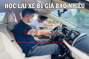 học lái xe b1 giá bao nhiêu
