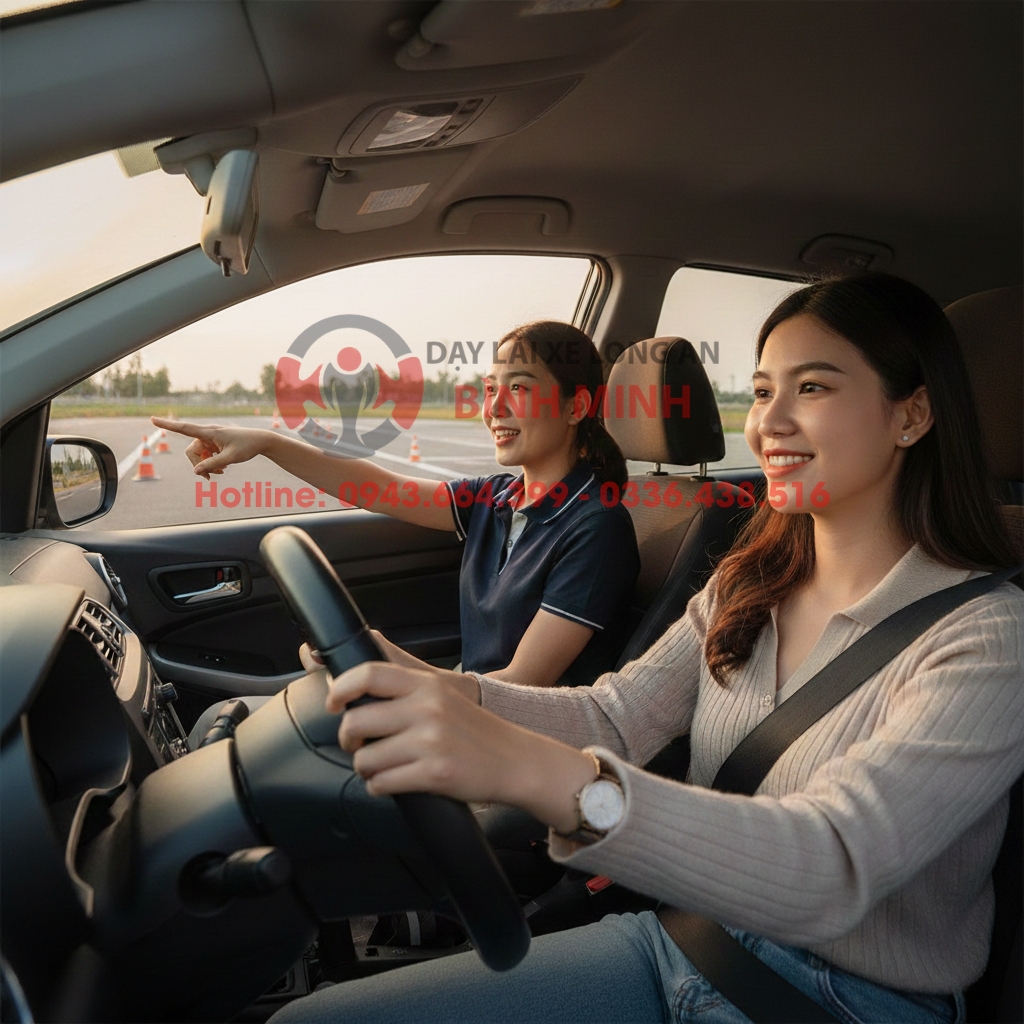 Học Lái Xe B2 Cho Phụ Nữ
