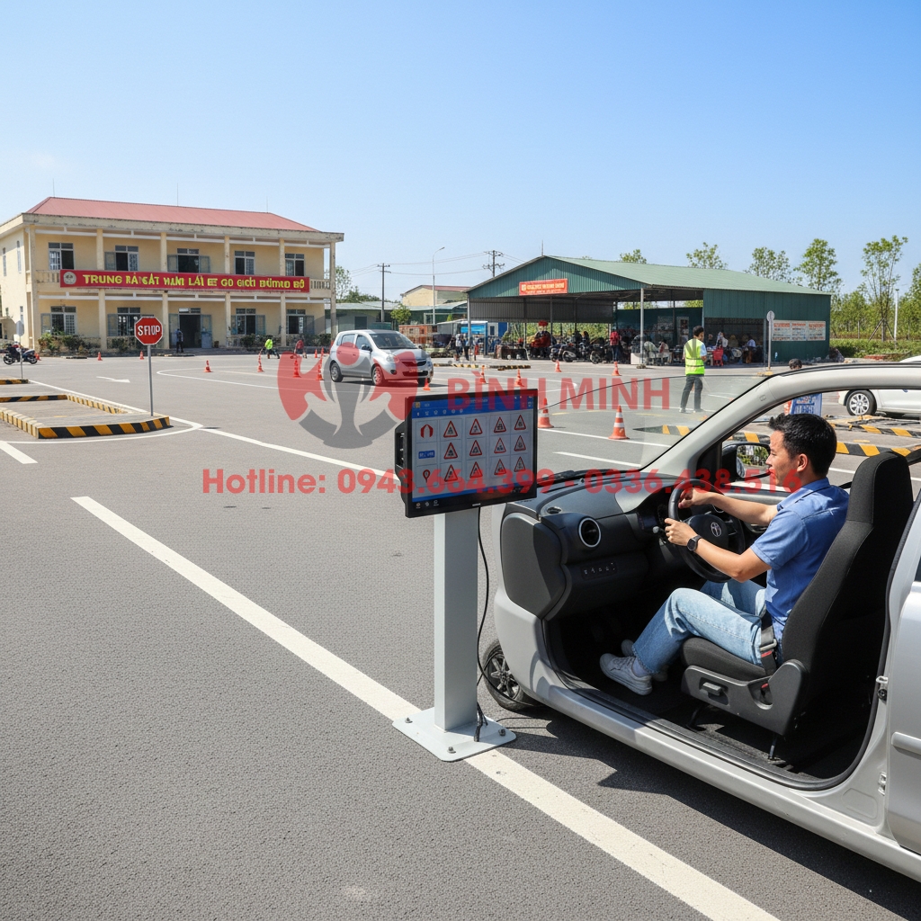 Học Lái Xe B2 Thi Những Gì