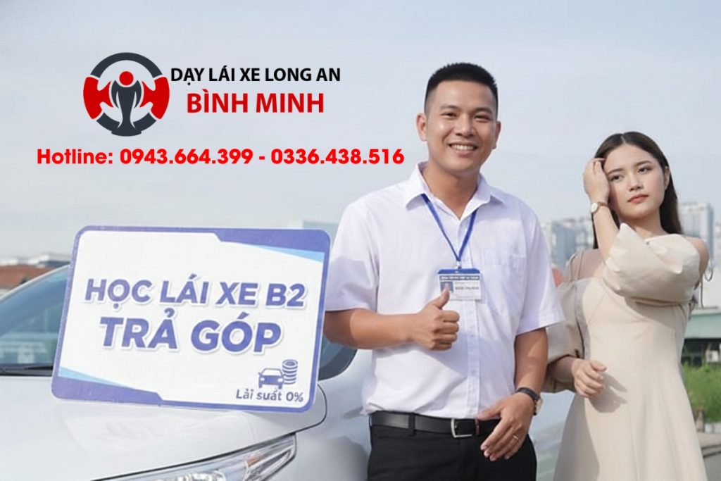 Học lái xe B2 trả góp