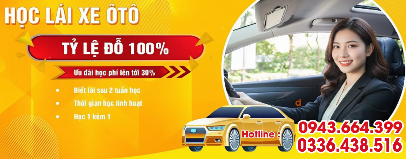 học lái xe ô tô trung tâm đào tạo lái xe bình minh long an