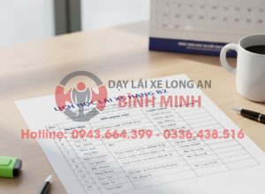 lịch học lái xe B2