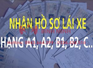 Nhận hồ sơ học lái B2
