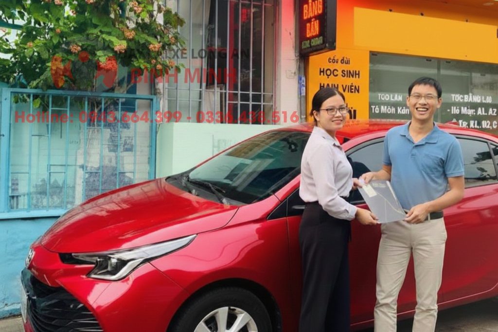 Thủ Tục Học Lái Xe Ô Tô TPHCM