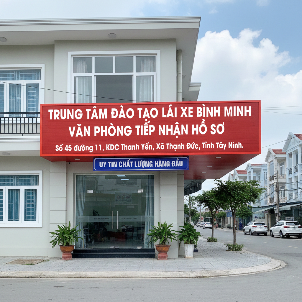 trung tâm dạy lái xe uy tín