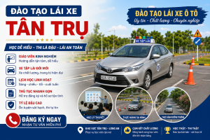 Đào tạo lái xe Tân Trụ
