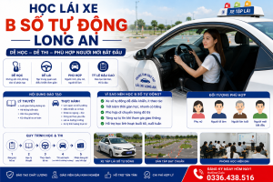 Học Lái Xe B Số Tự Động Long An