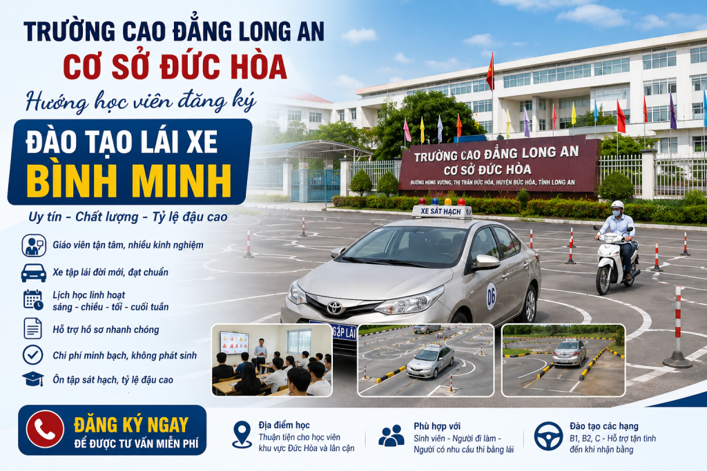 Trường Cao đẳng Long An - Cơ sở Đức Hòa