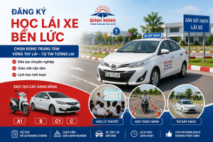 đăng ký học lái xe Bến Lức