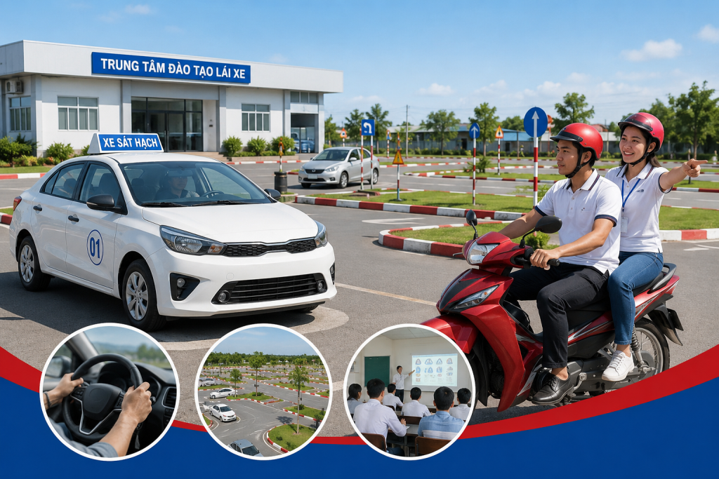 Trung tâm đào tạo lái xe Kiến Tường