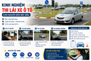 kinh nghiệm thi bằng lái xe ô tô