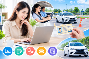 Đăng ký học lái xe ôtô B1