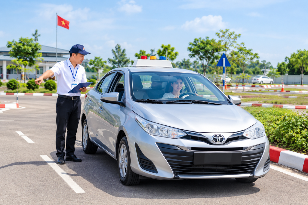 đăng ký học lái xe ô tô Long An