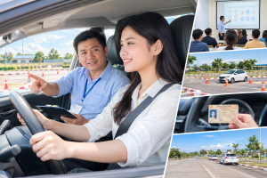 đào tạo lái xe Kiến Tường