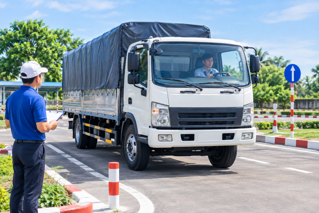 Đào Tạo Lái Xe Tải Long An