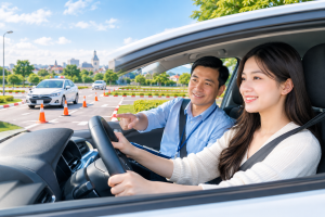 đào tạo lái xe tân an