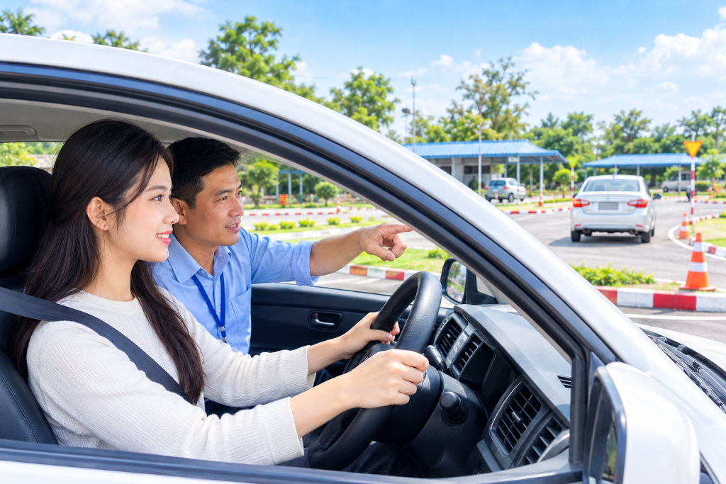 đào tạo lái xe Tân Hưng
