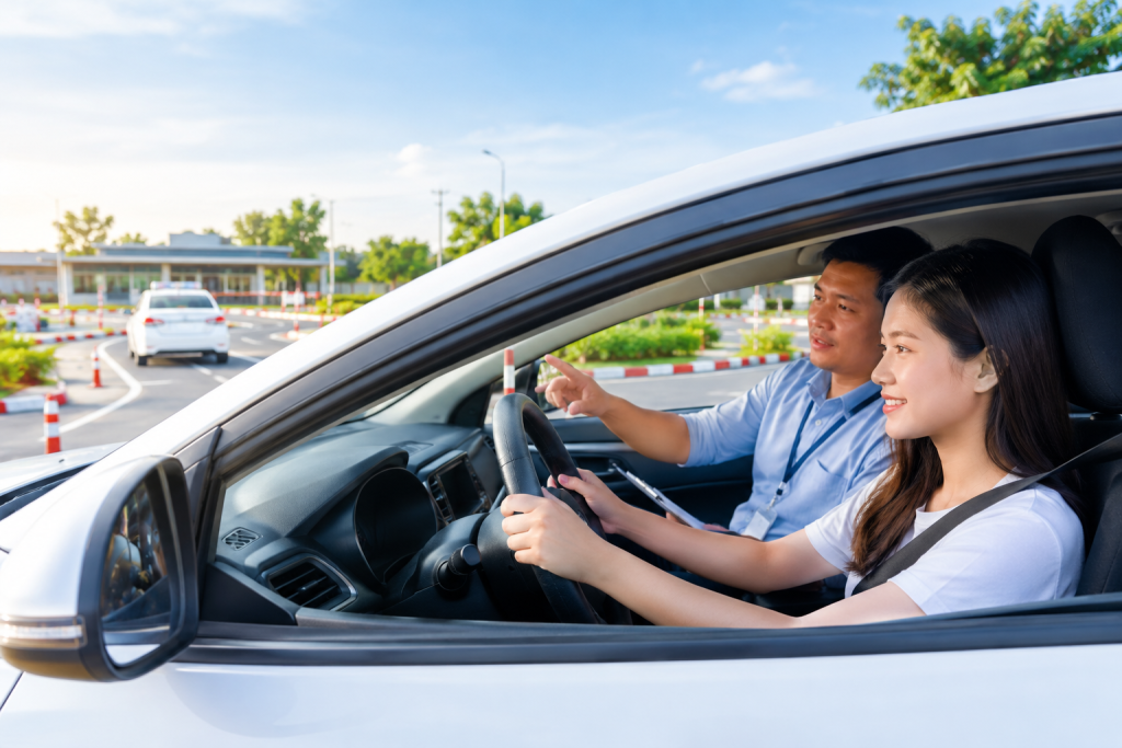 học bằng lái xe bến lức