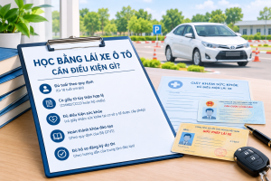 Học bằng lái xe ô tô cần điều kiện gì