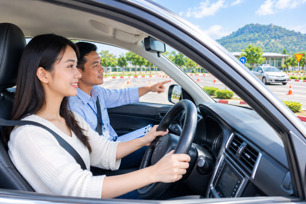 Học bằng lái xe ô tô Long An