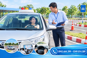 học lái xe cần đước