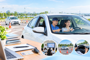 học lái xe long an trọn gói