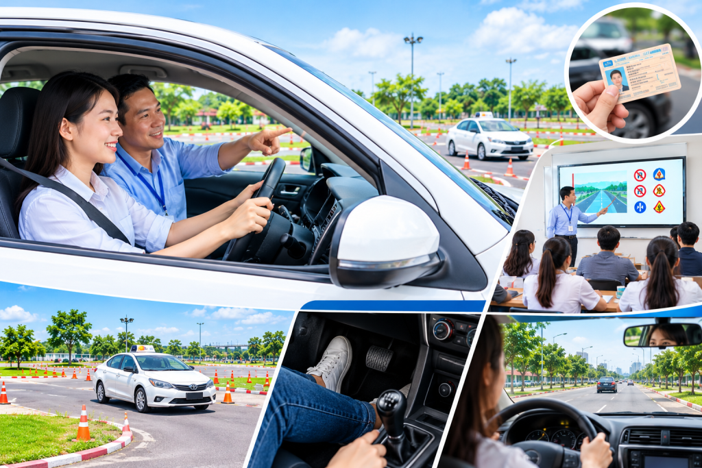 Học Lái Xe Ô Tô Cần Giuộc