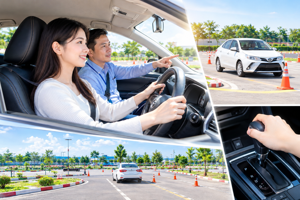 Học lái xe ô tô số tự động Long An