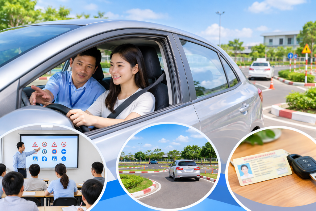 Học Lái Xe Tân An