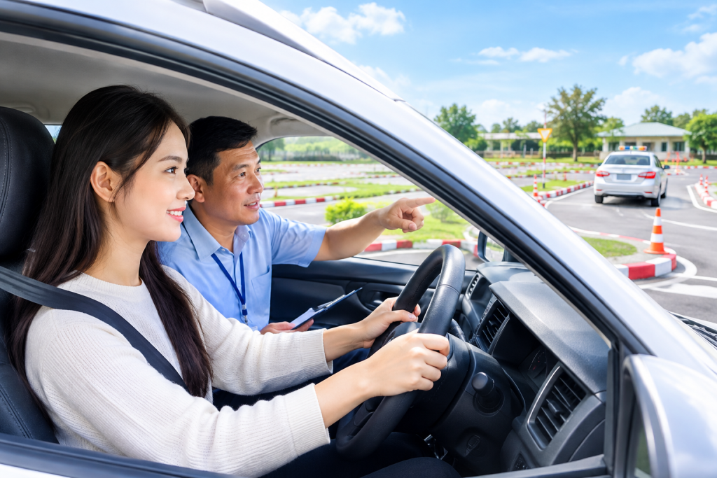 học lái xe tân hưng