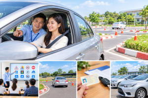Học Lái Xe Tân Trụ