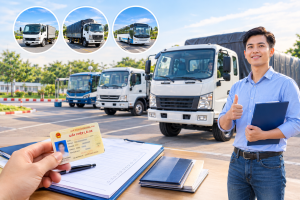 học nâng hạng giấy phép lái xe Long An