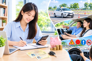 học phí học lái xe Long An