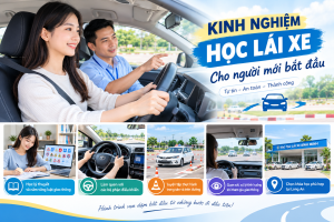 Kinh Nghiệm Học Lái Xe Cho Người Mới Bắt Đầu