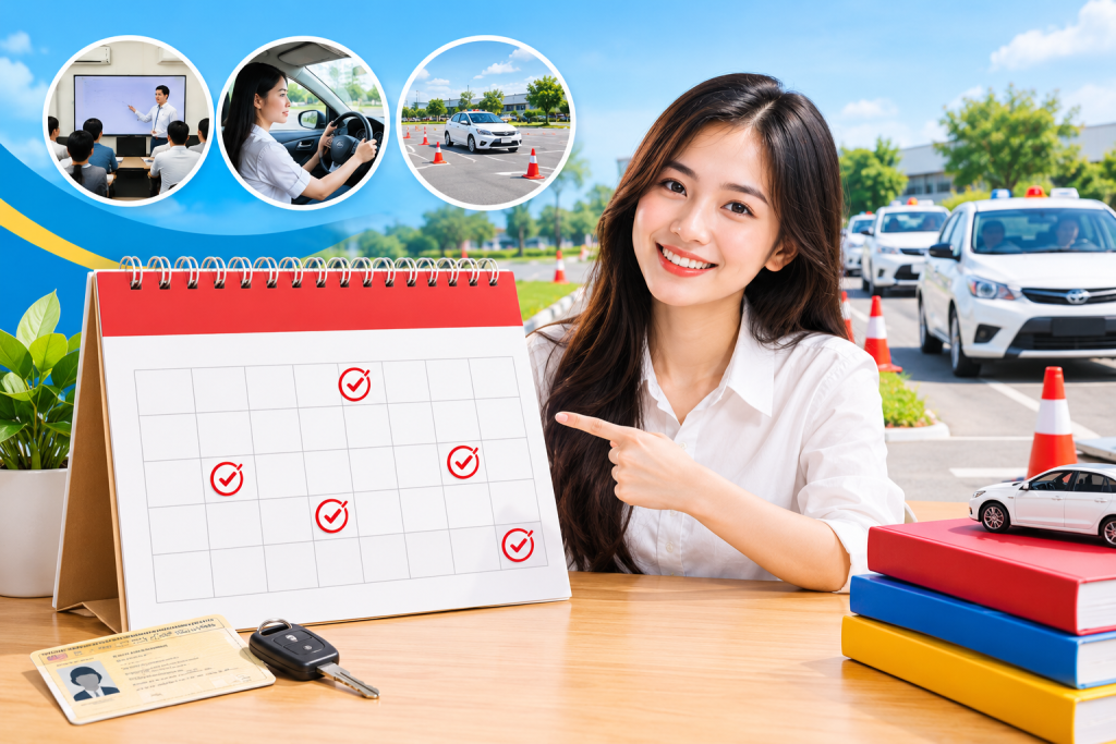 Lịch Khai Giảng Học Lái Xe Long An 