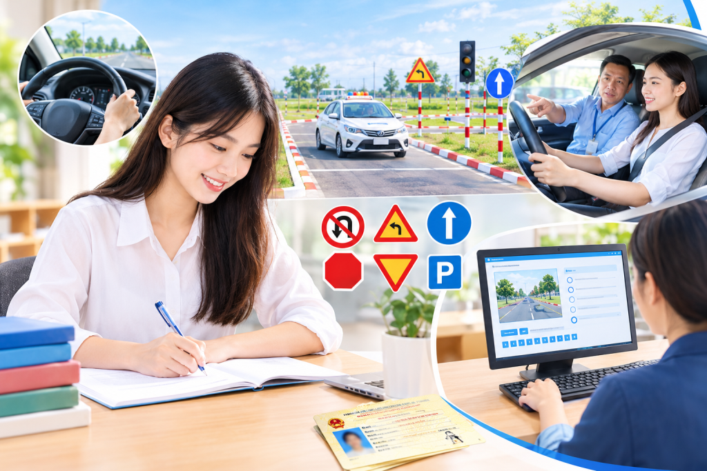 Luyện thi sát hạch lái xe Long An
