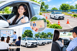 trung tâm học lái xe mộc hóa